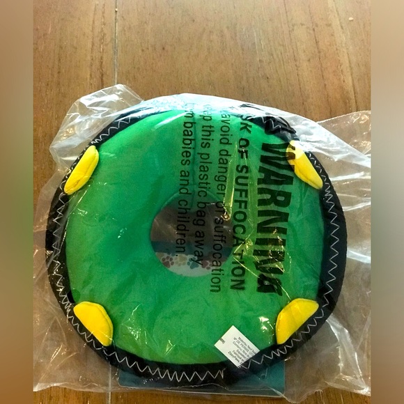 Dog Toy that Floats. Great for the pool ocean river etc. It’s 10 inches Round - Picture 3 of 4